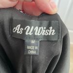 Vintage Y2K Jeweled Tone Sequin Color Block Mini Slip Dress Medium Gold Photo 4