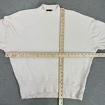 Topshop Oversized Slouchy Mock Neck Sweatshirt Nude Pink Size 8 Photo 10