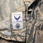 NEW US Air Force Women's Utility Camoflage Coat Size 4L Camo Combat RABU Coat Tan Photo 8