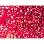 Princess Polly  Pink White Floral Crop Top & Shorts Two-Piece Carly Set Red Photo 10