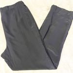 Talbots  100% Silk Dress Pants Vintage Black – Size 12 Photo 2