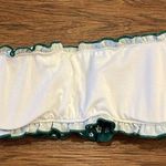 SheIn Kelly Green Two Piece Floral Cheeky & Strapless Top Swimsuit Size S Photo 5