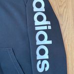 Adidas  Full Zip Hoodie Sz XL Black Photo 1
