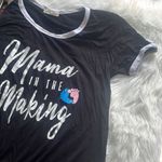 Love you a Beauty “Mama in the Making” T Shirt Black Size undefined Photo 2