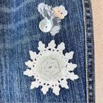 Eino Crochet Embellished Patchwork Boho Jeans Blue Size undefined Photo 7