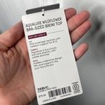 Athleta Aqualuxe Floral Wildflower Adjustable Bra-Sized Bikini Top 36B/C Gray Photo 2