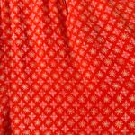 Tory Burch  Orange and white boho silk shift dress with long sleeves. Size 8. Photo 4