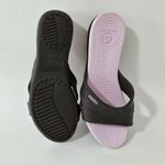 Crocs Cypress 2 Brown & Pink Wedge Slide Sandals Size 7 Photo 5
