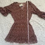 Faherty Dress Montana Swingy Mini Smocked Waist Ennis Floral S NWT New Photo 11