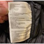 Michael Kors Chic Winter Black Puffer Jacket Gold Zip  Women’s Medium Photo 4