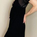 Paradise Black Mesh Swim Cover Mini Sheer Dress Photo 2