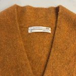 Anthropologie  V-Neck Swearer Orange Photo 2
