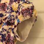 SALONI Sonia Long Dress in Floral Lace Detail Size 0 US or 4 UK Silk Maxi Ruffle Photo 9