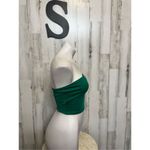 Green tube top size small Photo 2