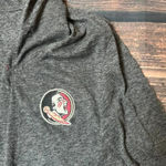 Colosseum Athletics Colosseum Women's Large Gray Florida State FSU Seminoles Hooded Coatigan Photo 2