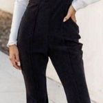 Pink Lily Corduroy Flared Overalls Photo 0