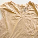 Soma Restore Aloe Knit Sleeveless Top V-Neck Relaxed Casual Comfy Peach Size M Photo 1