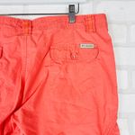 Columbia  Womens Coral Cargo Shorts Size 16 Drawstring Utility‎ Casual Photo 5