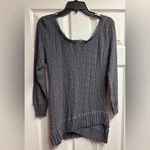 Deletta  Anthropologie Textured Lace Twisted Side Top Size Large Photo 4