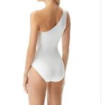 Michael Kors NWT One Shoulder Underwire O-ring One Piece Swimsuit 8 M Photo 1