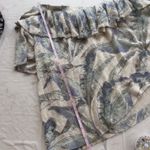 Lucky Brand Tropical Cold Shoulder Blouse Photo 6