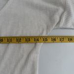 Bongo  Cardigan Cropped Button Cream Long Sleeve Preppy Grunge Sweater Top Lg Photo 5