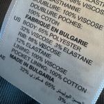 Sandro  Cropped Length Zip-Down Blazer Jacket Office Professional Size 36 Small Photo 10