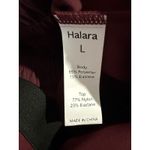 Halara  Breezeful jumpsuit romper Quick Dry wide leg pockets Red Large Photo 4