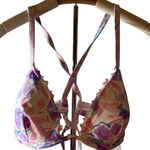 Shade & Shore Women's Floral Print Underwire Bikini Top - Size 38D - NWT Photo 0