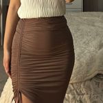 WAYF Brown Skirt Photo 0