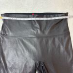 Spanx Shiny Black Leggings Size 3X Photo 2
