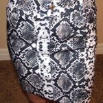 Snakeprint Skirt Multiple Size M Photo 0