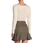 Veronica Beard  Claremont Skirt Army Green Size 6 /‎ 8 Photo 1