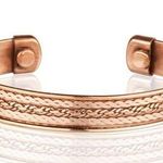 Pure Copper Magnetic Health Bracelet Heal Arthritis Pain Energy Cuff Bangle Link Photo 0