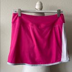 Nike  Womens Tennis Skort Sz Medium Pink White Pull On Photo 3