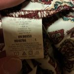 Vtg 80s Leslie Fay Earthy Mandalas Blouse Size 10 Photo 2