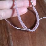14K Rose Gold over Sterling Silver Boho Cord Bracelet Photo 5