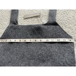 Everlane Charcoal Grey Wool Yak Blend Knit Cozy Stretch Crop Vest Tank Top Sz L Photo 11