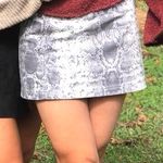 BDG Grey Snake Print Skirt Photo 0