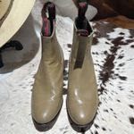 Red Diamond Leather Chelsea Boot Beige Size 28 A11 Photo 1