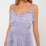 Elliatt  Victorian lilac floral ruffle maxi dress Photo 1