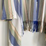 Altar'd State Altar’d State Fringe Open Front Cardigan X-small XS Coverup l Striped Oversized Photo 2