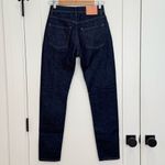 Acne Studios NWT Melk Jeans Size 26 Indigo Blue Straight Leg Tapered Raw Denim Photo 2