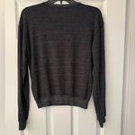 Spiritual Gangster Shine Crew Neck Savasana Pullover Sweater Grey Size Small Photo 3