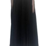 BB Dakota Mini Dress High Neck Pleated Black Dress Medium Photo 0
