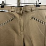 Douglas Tan Riding Breeches Pants wZipper Pockets & Velcro at Leg Bases Size 32R Photo 4