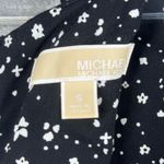 Michael Kors Dress Womens Small Black White Sleeveless Sheath Midi Work Photo 5