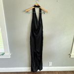 Diane Von Furstenberg DVF Polka Dot Halter Straight Leg Jumpsuit Size 10 Silk‎ Blend Photo 3