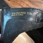 Cole Haan Women’s Black Nubuck Leather Davenport Ankle Booties Size 7.5 Elegant black leather booties with side zippers. Photo 4