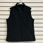 Iceburg Women’s Wind/Water Resistant Vest Size Small Black EUC Lined Pockets Photo 0